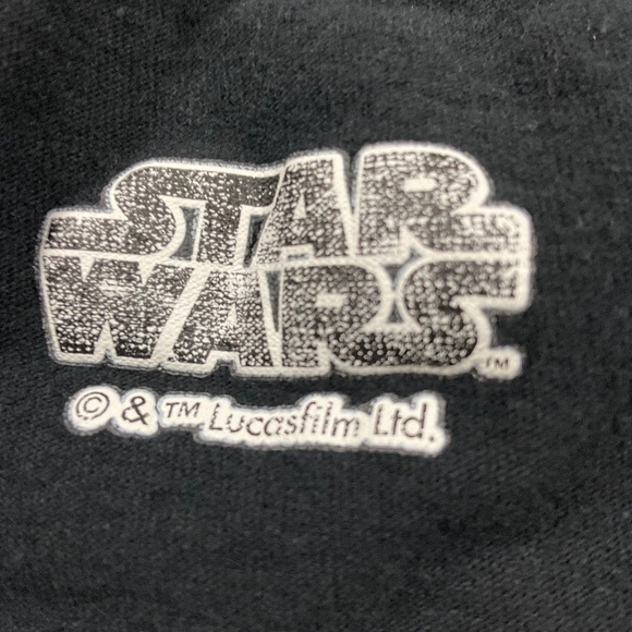 Star Wars Yoda “Real The Struggle Is” Graphic T-Shirt Black size medium - Picture 4 of 4